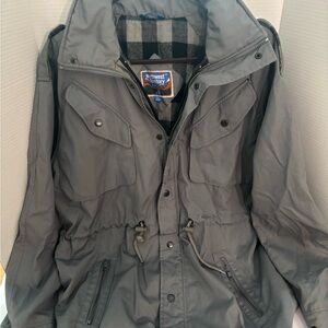 Northwest Territory Dark Gray Military Jacket